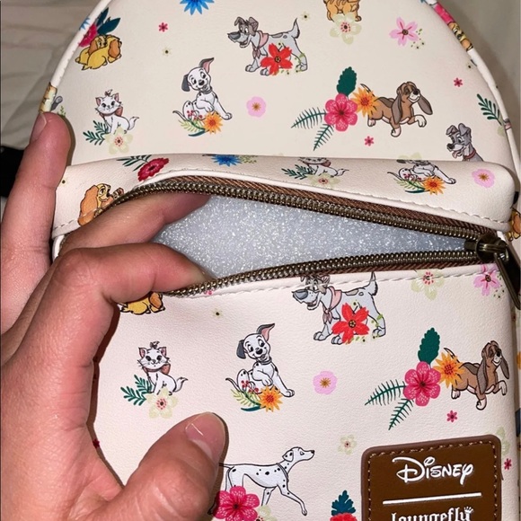 Disney Loungefly backpack wallet set